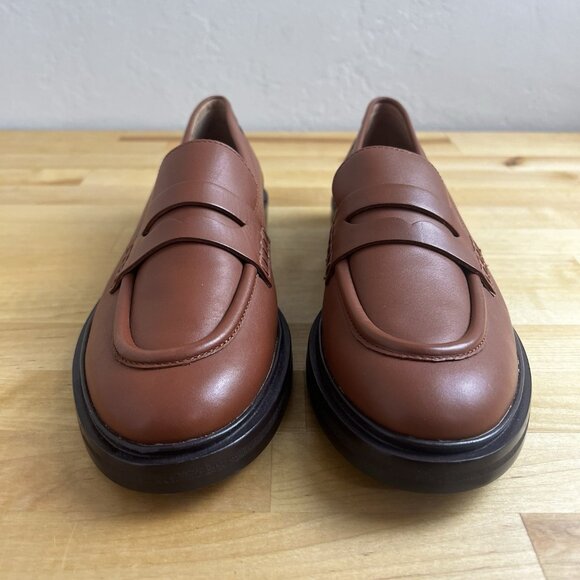 MADEWELL The Vernon Loafer Dried Maple Brown Leather $158 NL839 Size 7.5 - Picture 4 of 10